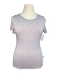 Cavallo Short Sleeve Shirt in Heather Grey