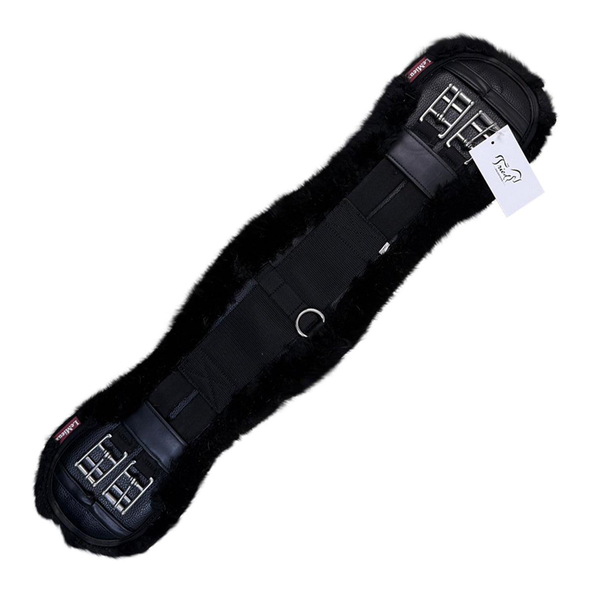 Lemieux Mono Fleece Dressage Girth in Black - 24"