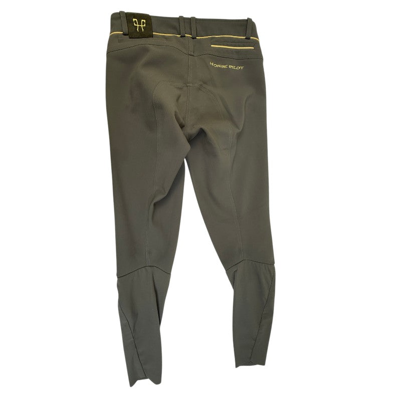Horse Pilot Breeches in Olive