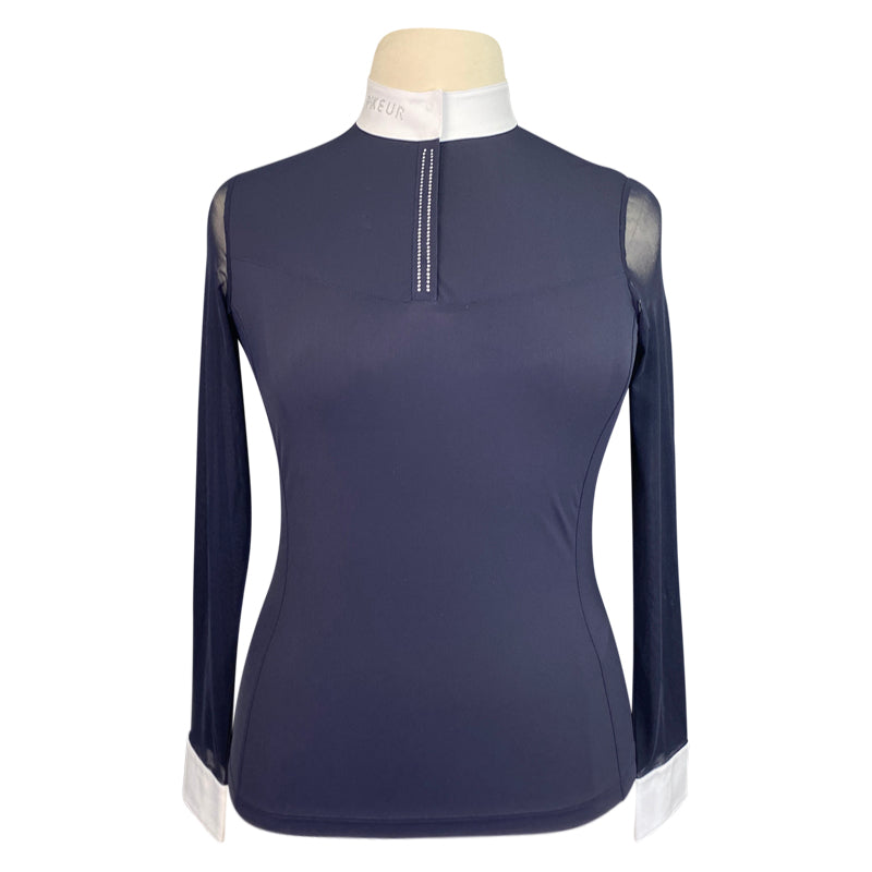 Pikeur Eloine Competition Top in Navy - Women&#39;s EU 34 (US XS)