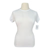 TKEQ The 'Kennedy 2.0' Seamless Short Sleeve Shirt in White