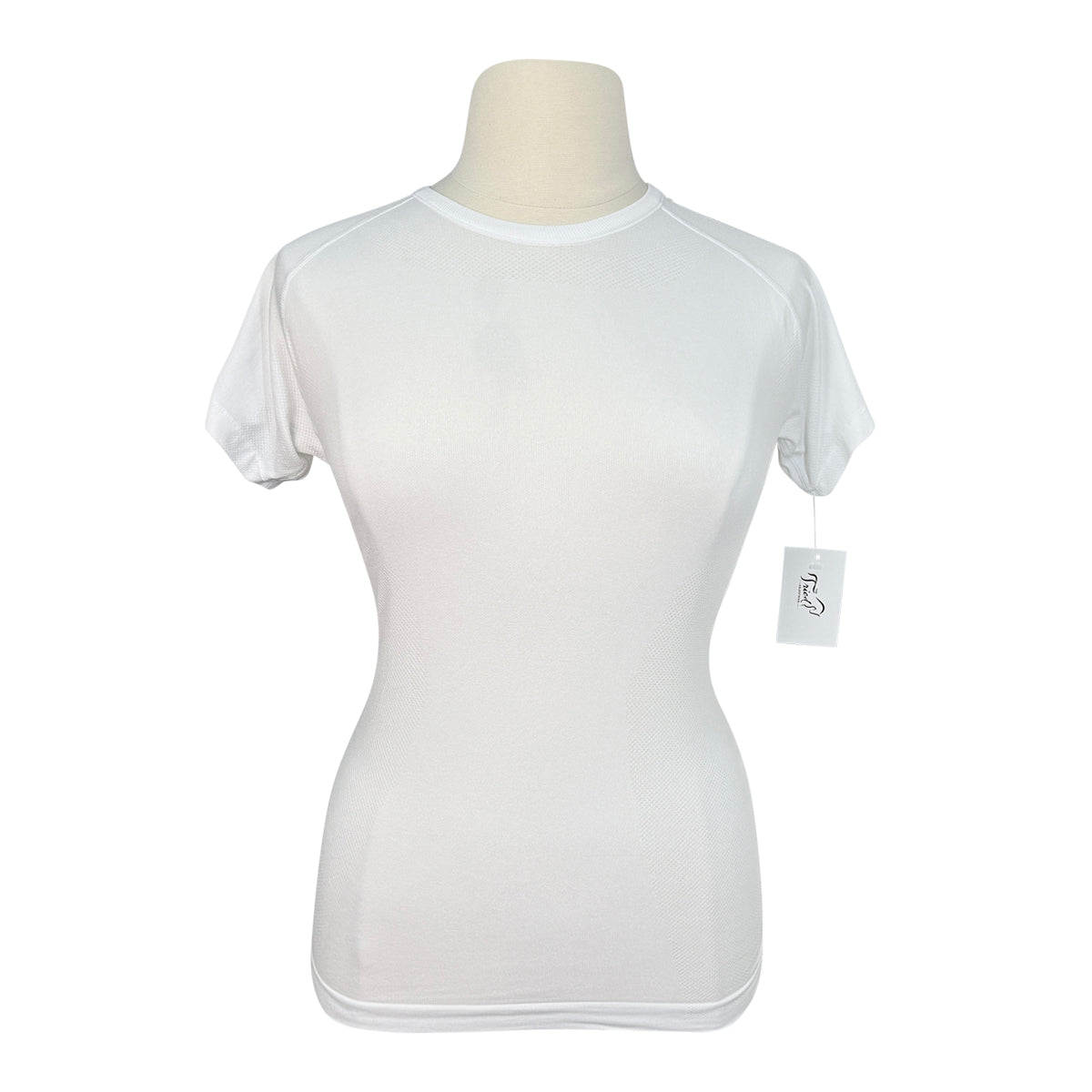 TKEQ The 'Kennedy 2.0' Seamless Short Sleeve Shirt in White
