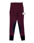 Botori 'Active Riding' Tights in Wine 