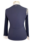 Pikeur Eloine Competition Top in Navy - Women's EU 34 (US XS)