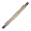 Edgewood Sheepskin Fancy Stitched Girth in Brown/Sheepskin