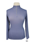 R.J. Classics 'Libby' 1/4 Zip Long Sleeve Training Shirt in Night Link