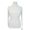 Schockemohle 'Gianna' Long Sleeve Show Shirt in White