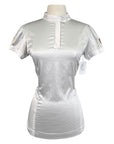 Kentucky 'Lilly' Show Shirt in Silver/Pearl
