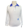 Essex Classic Talent Yarn Show Shirt in White/Blue Piggy Banks
