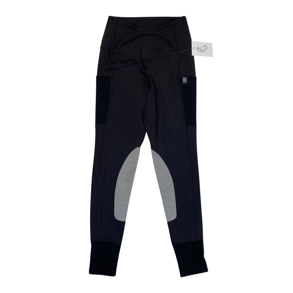 Botori 'Taylor' Riding Tights in Black/White - Women's Medium