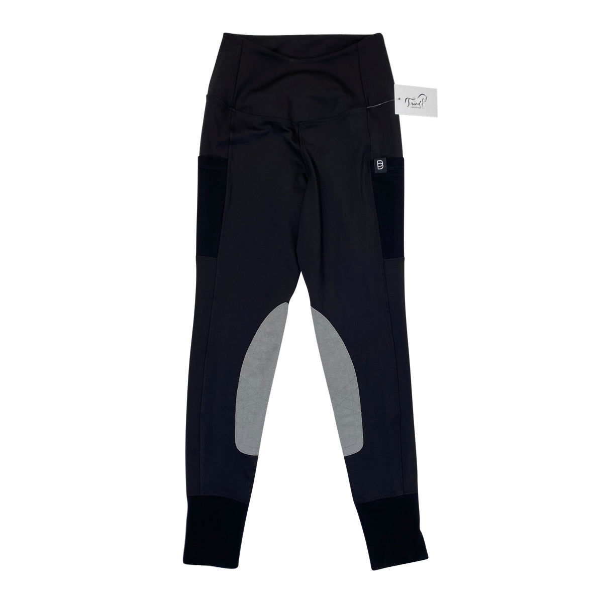 Botori 'Taylor' Riding Tights in Black/White - Women's Medium