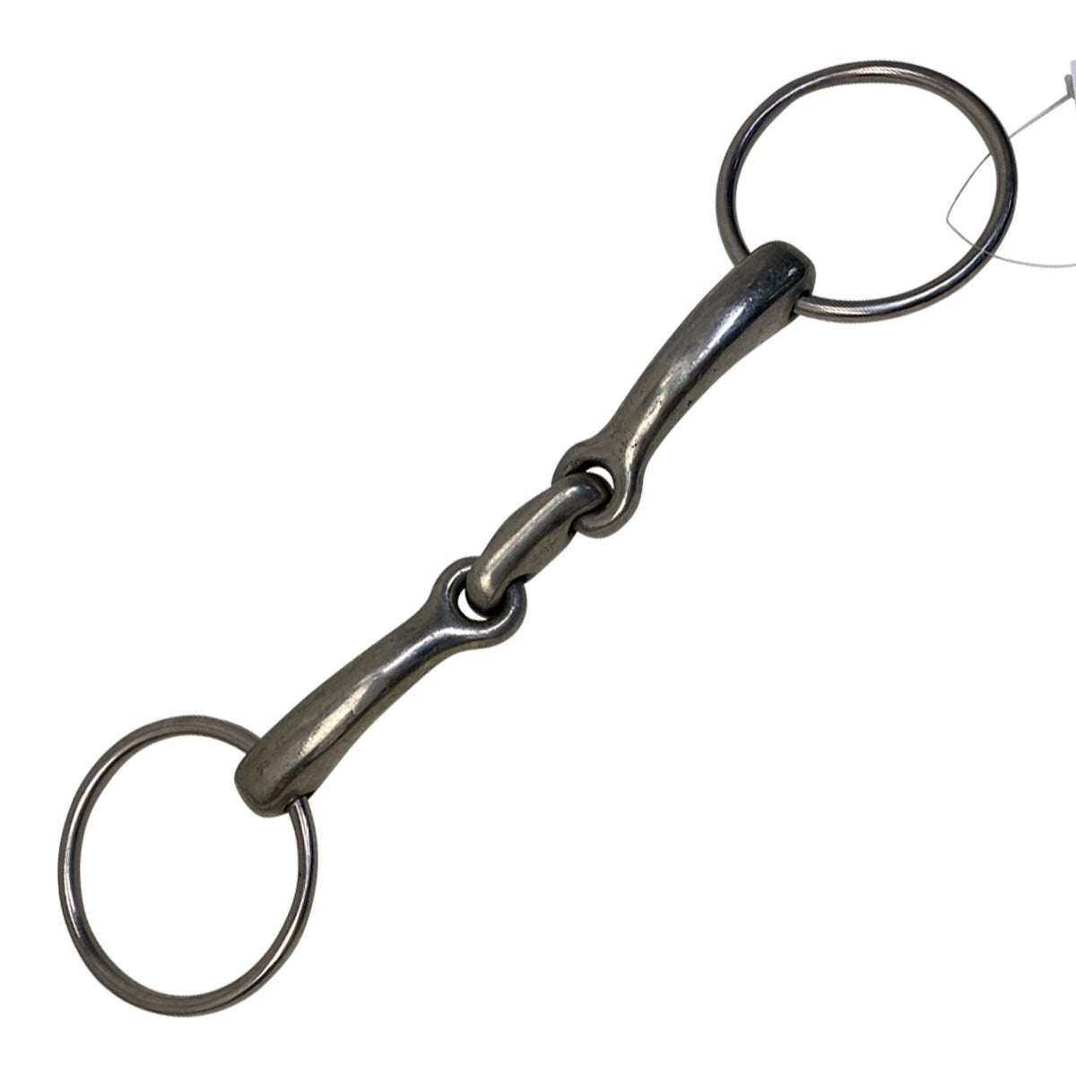 Double Link Loose Ring Bit in Stainless Steel - 5.25"
