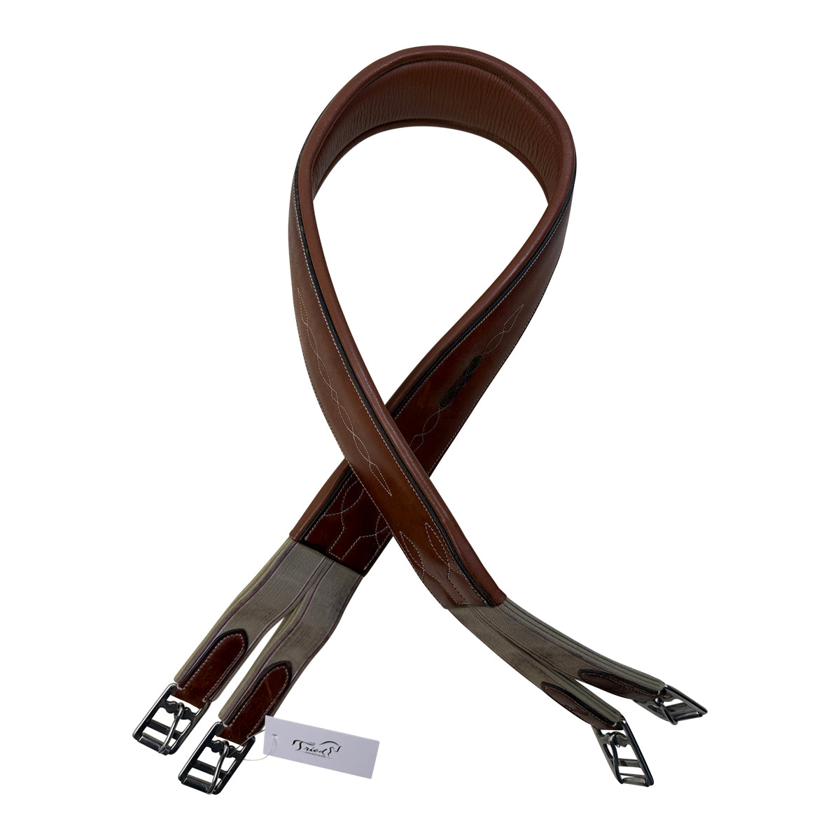 Bobby&#39;s English Tack Leather Girth in Havana