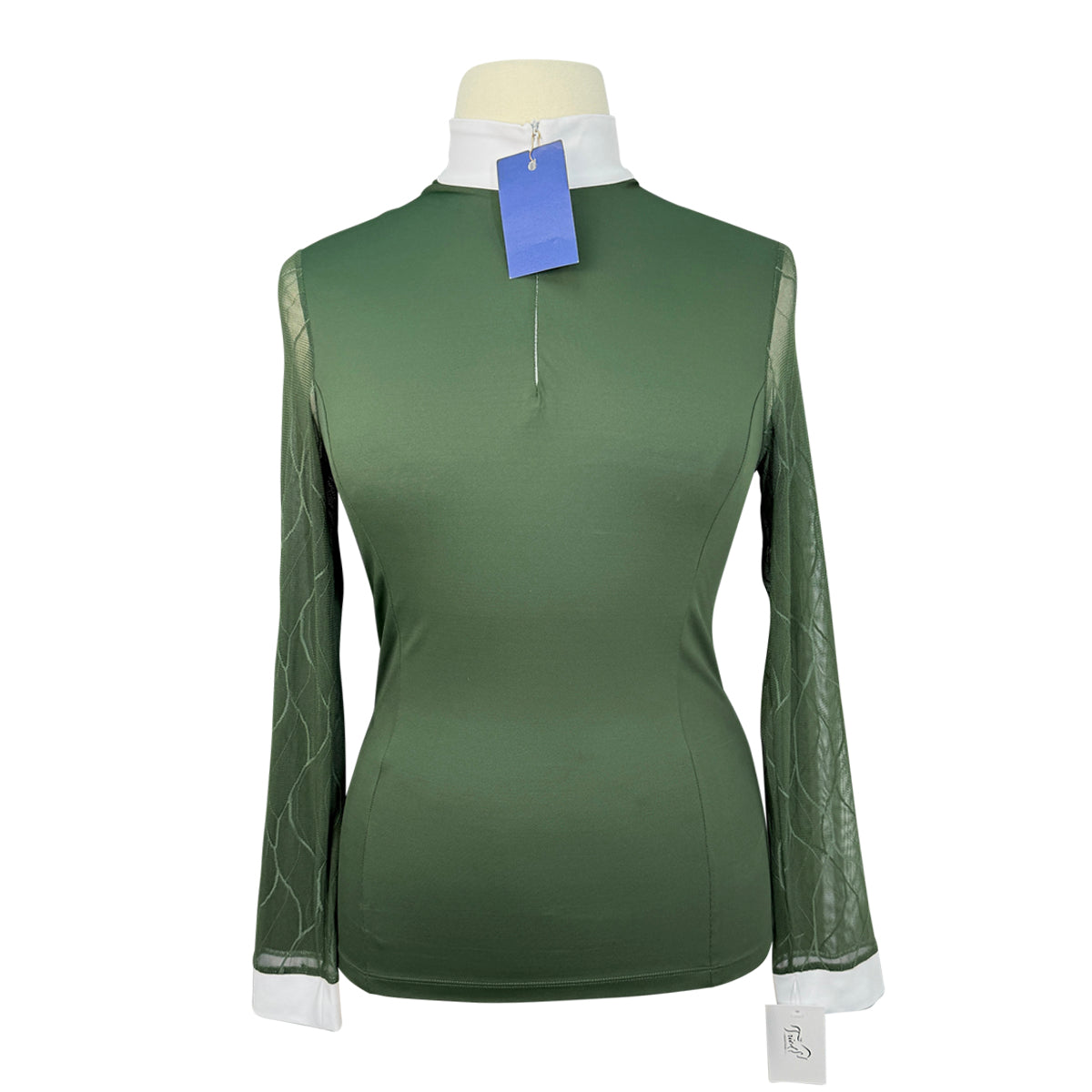 Equisite Elements of Style 'Ophelia' Show Shirt in Forest
