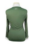 Equisite Elements of Style 'Ophelia' Show Shirt in Forest