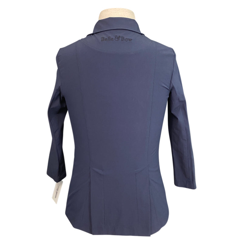 Belle & Bow Lightweight Show Coat in Navy