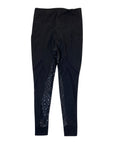 Sync Equestrian 'Venom' Full Seat Tights in Black 