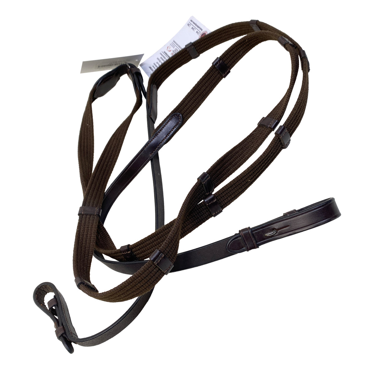 Tota Comfort Systems Webbed Reins in Brown