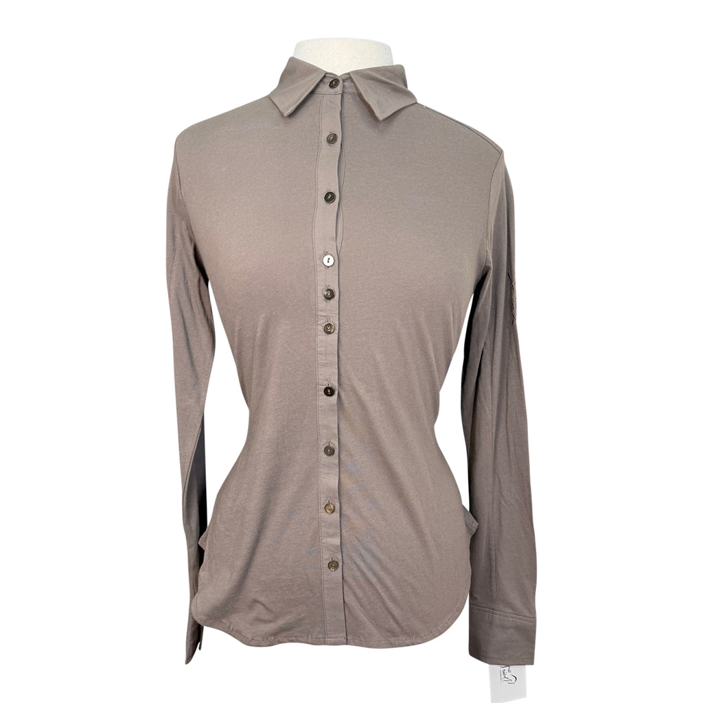 Goode Rider 'Favorite' Long Sleeve Shirt in Nougat 