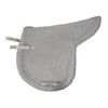 Fleece Saddle Pad in White - 16"