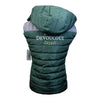 Devoucoux Padded Puffer Vest in Green/Grey