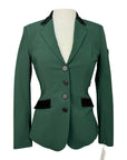 Equiline Custom 'GAIT' X-Cool Show Coat in Hunter Green/Black
