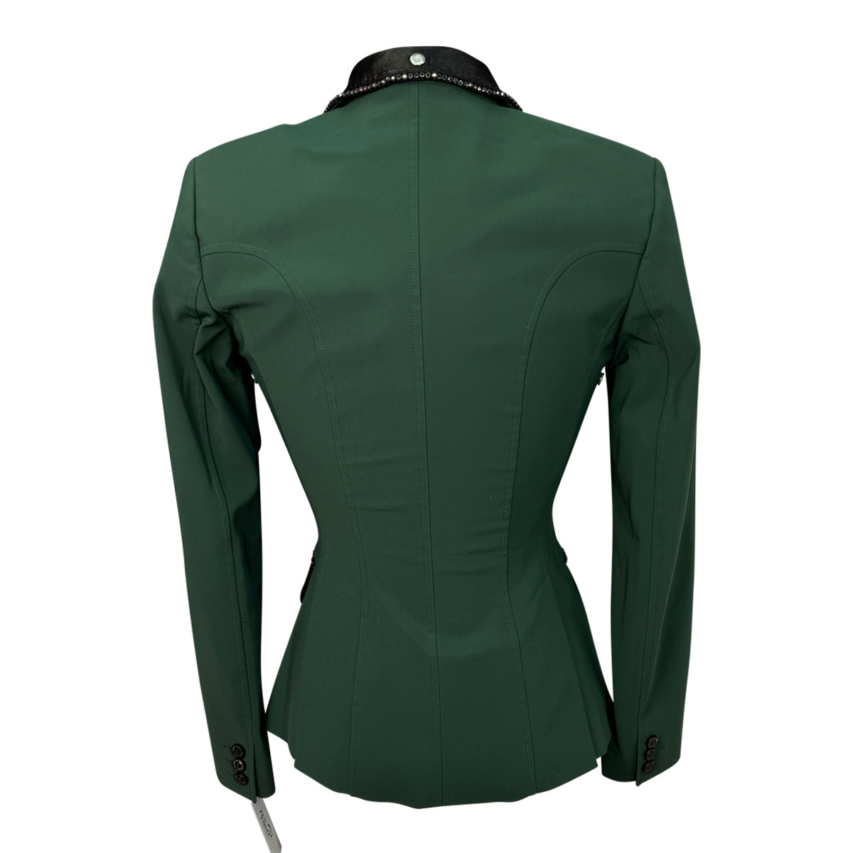 Equiline Custom 'GAIT' X-Cool Show Coat in Hunter Green/Black