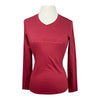Samshield 'Axella' Long Sleeve T-Shirt in Deep Wine