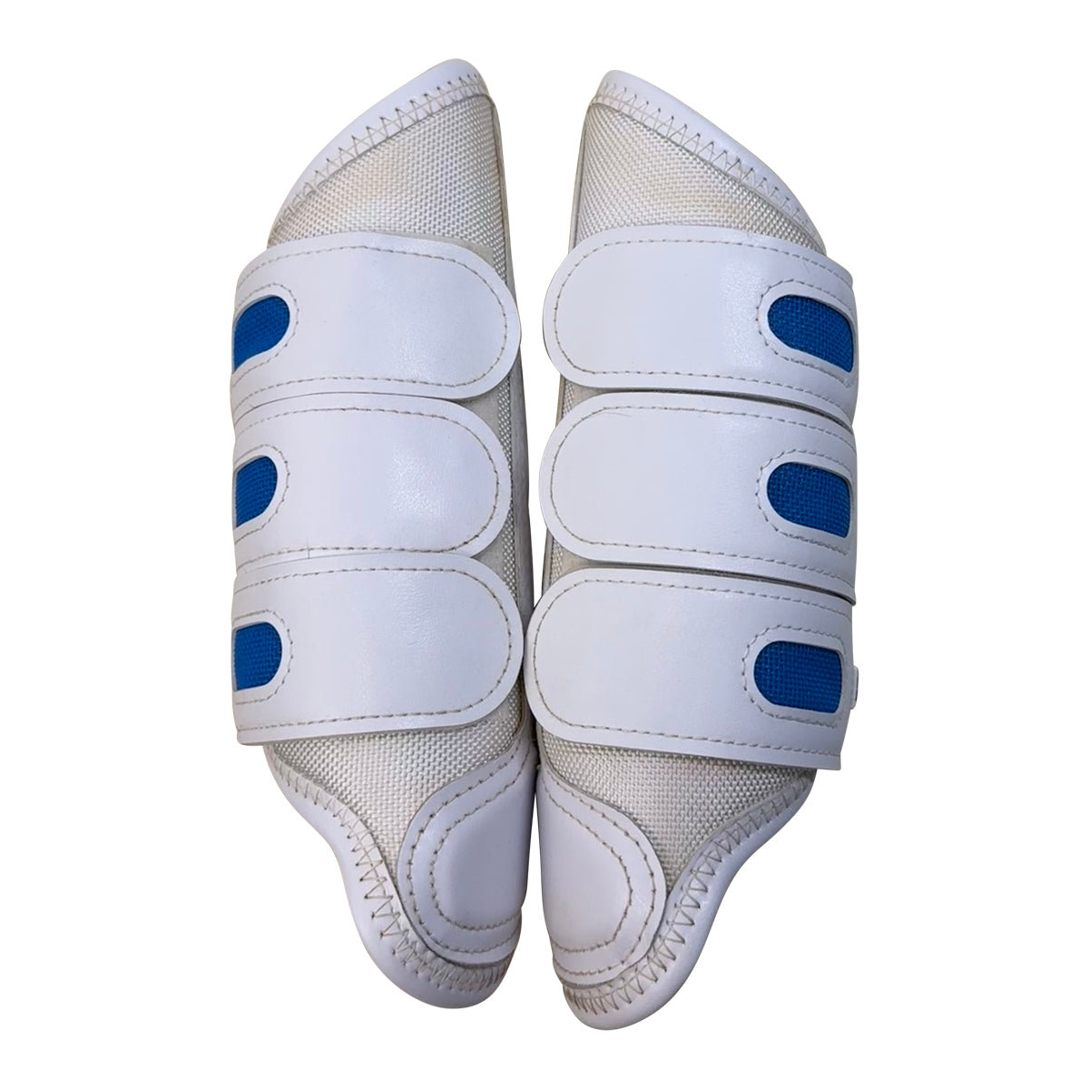 Premier Equine Carbon Tech Air Cooled Eventing Hind Boots in White