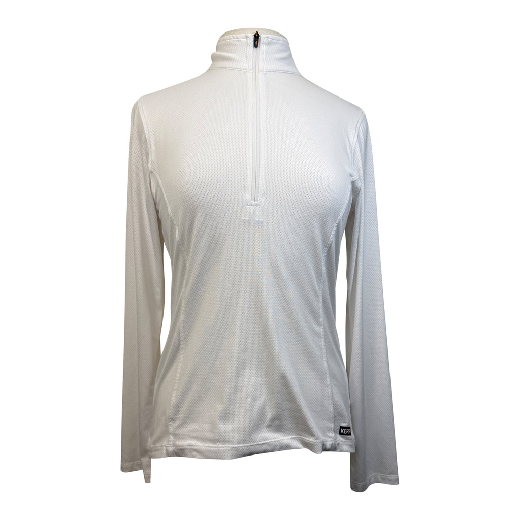 Kerrits Ice Fill Long Sleeve Shirt in White