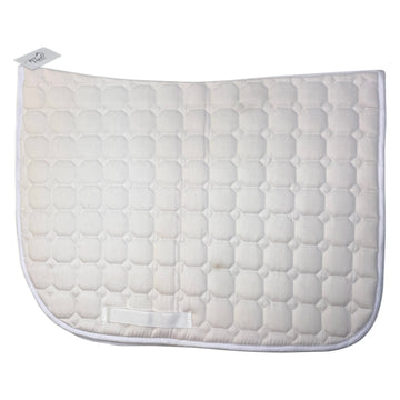Quilted Saddle Pad in Ivory