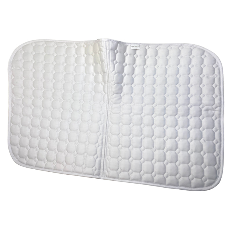 Quilted Saddle Pad in Ivory