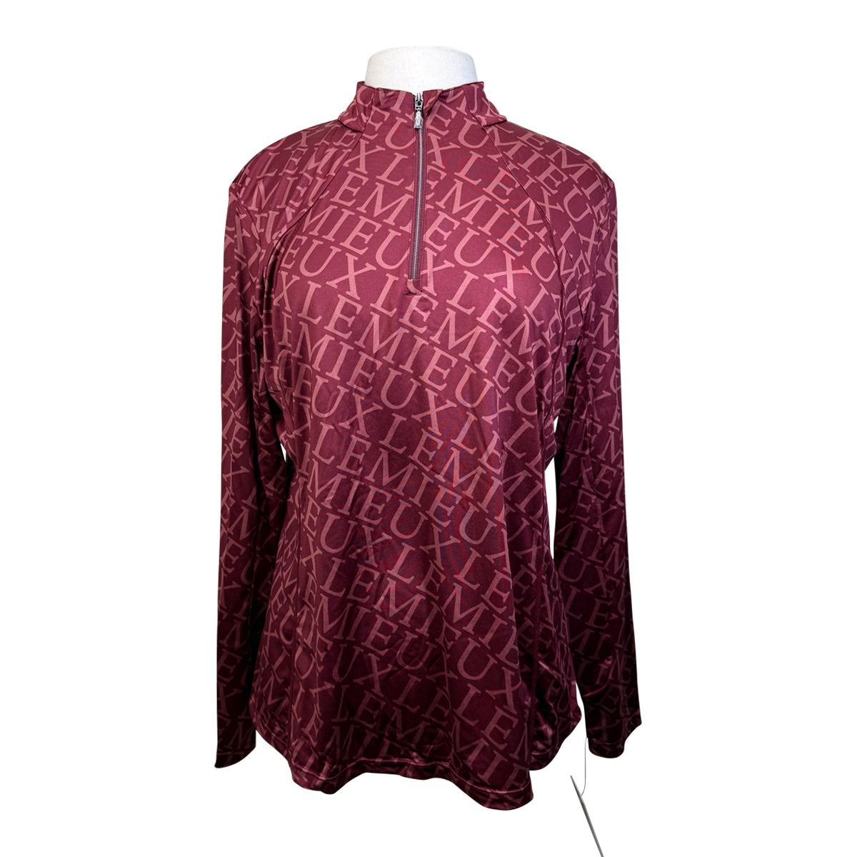 LeMieux Fleur Base Layer in Merlot