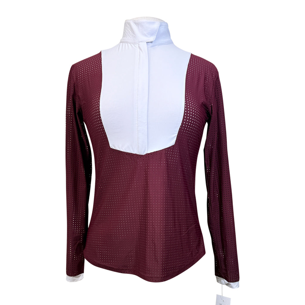 Kismet 'Eleonoire' Show Shirt in Merlot 