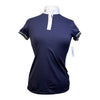 Cavalleria Toscana Jersey Polo in Navy