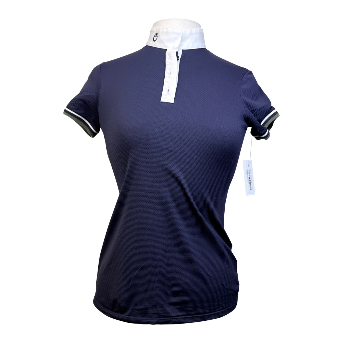 Cavalleria Toscana Jersey Polo in Navy