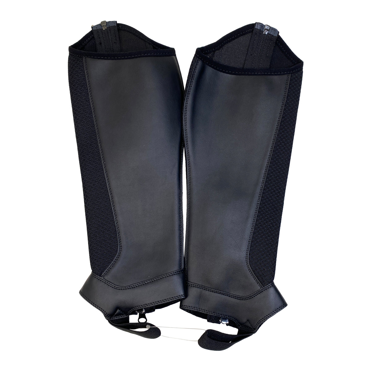 Fouganza 'Mesh' Half Chaps in Black 