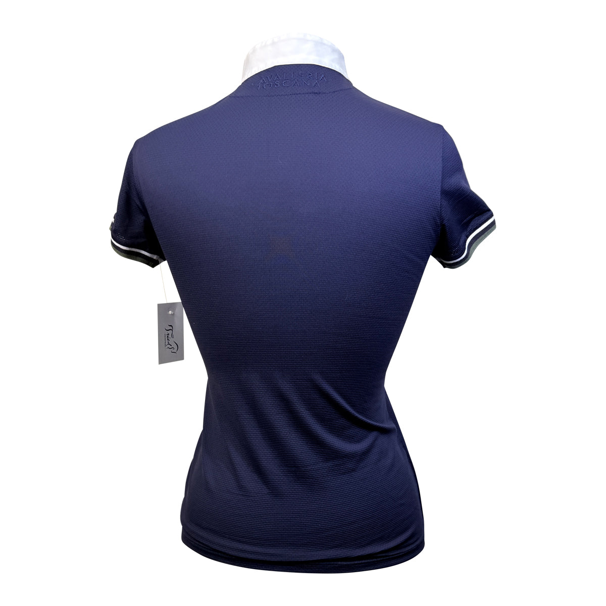 Cavalleria Toscana Jersey Polo in Navy