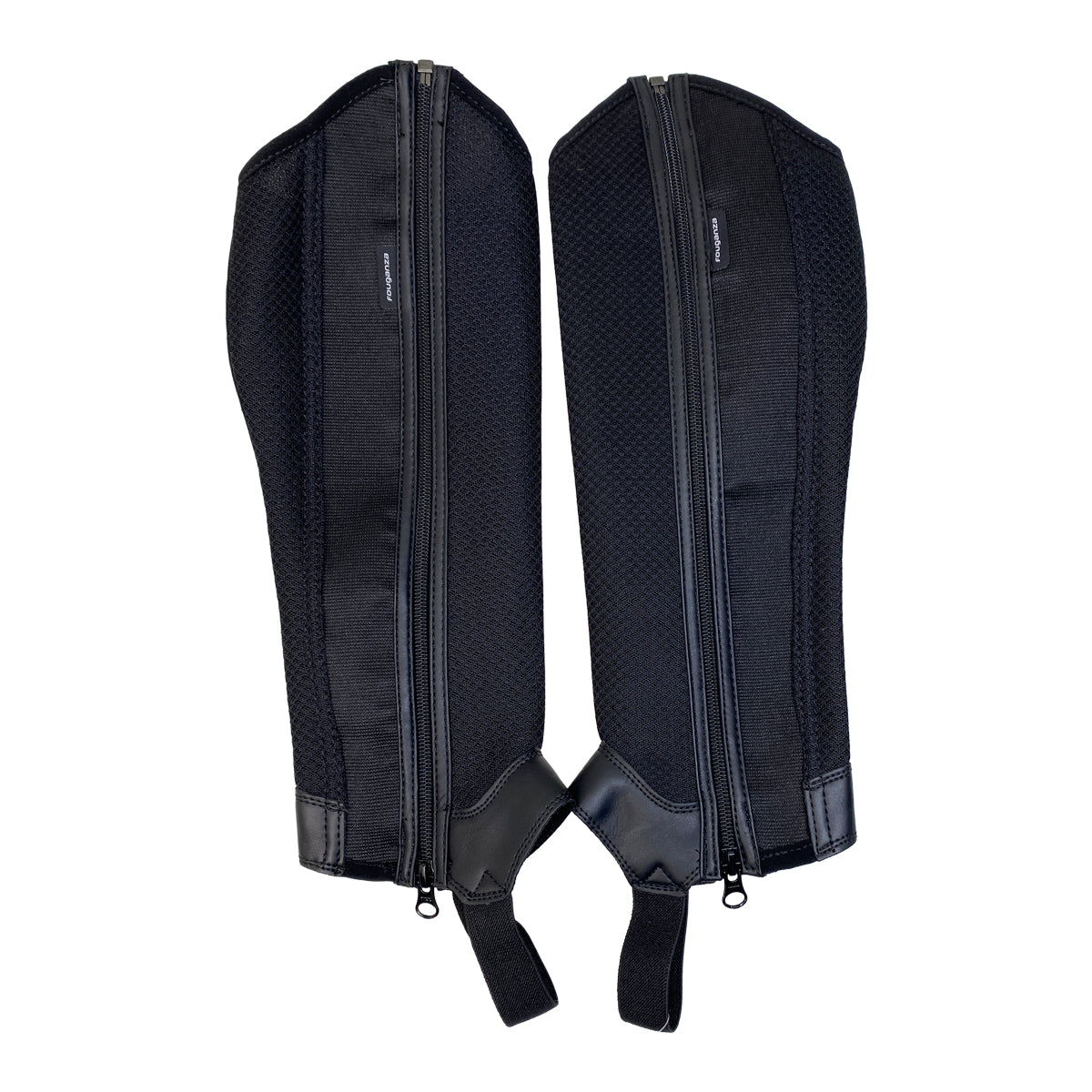 Fouganza 'Mesh' Half Chaps in Black 