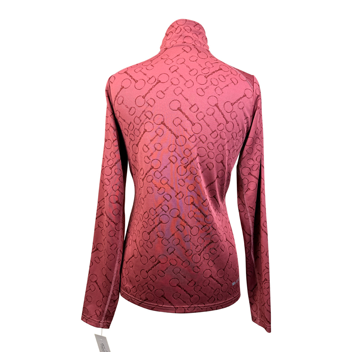 Ariat 'Prophecy' 1/4 Zip Baselayer in Mauve Bits