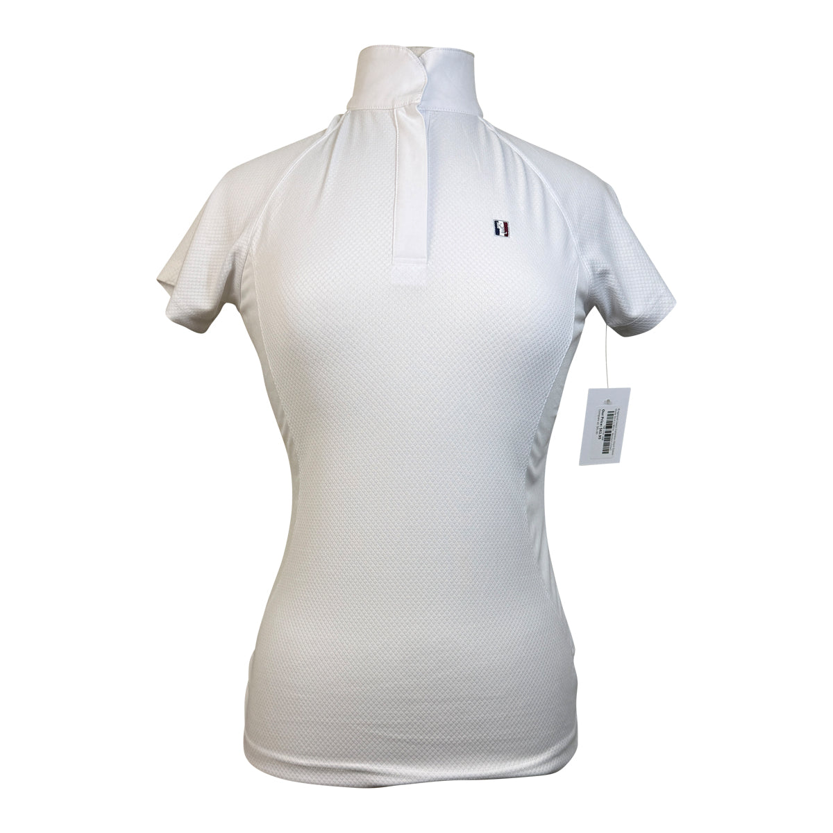 Kingsland Classic Collection Short Sleeve Show Shirt in White
