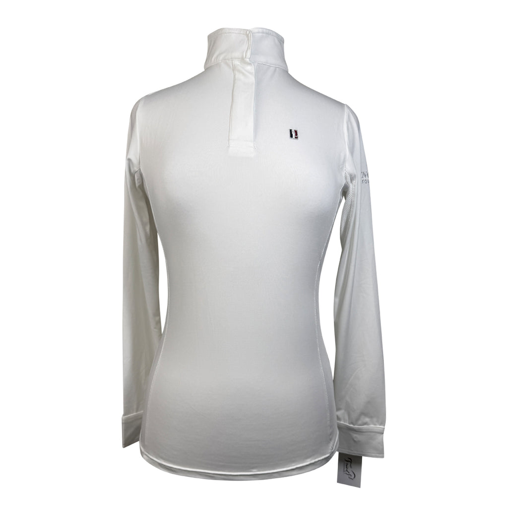 Kingsland Classic Collection Long Sleeve Show Shirt in White