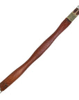Edgewood Fancy Stitch Overlay Girth in Chestnut