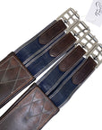 Dover Saddlery Fancy Stitched Girth in Brown 