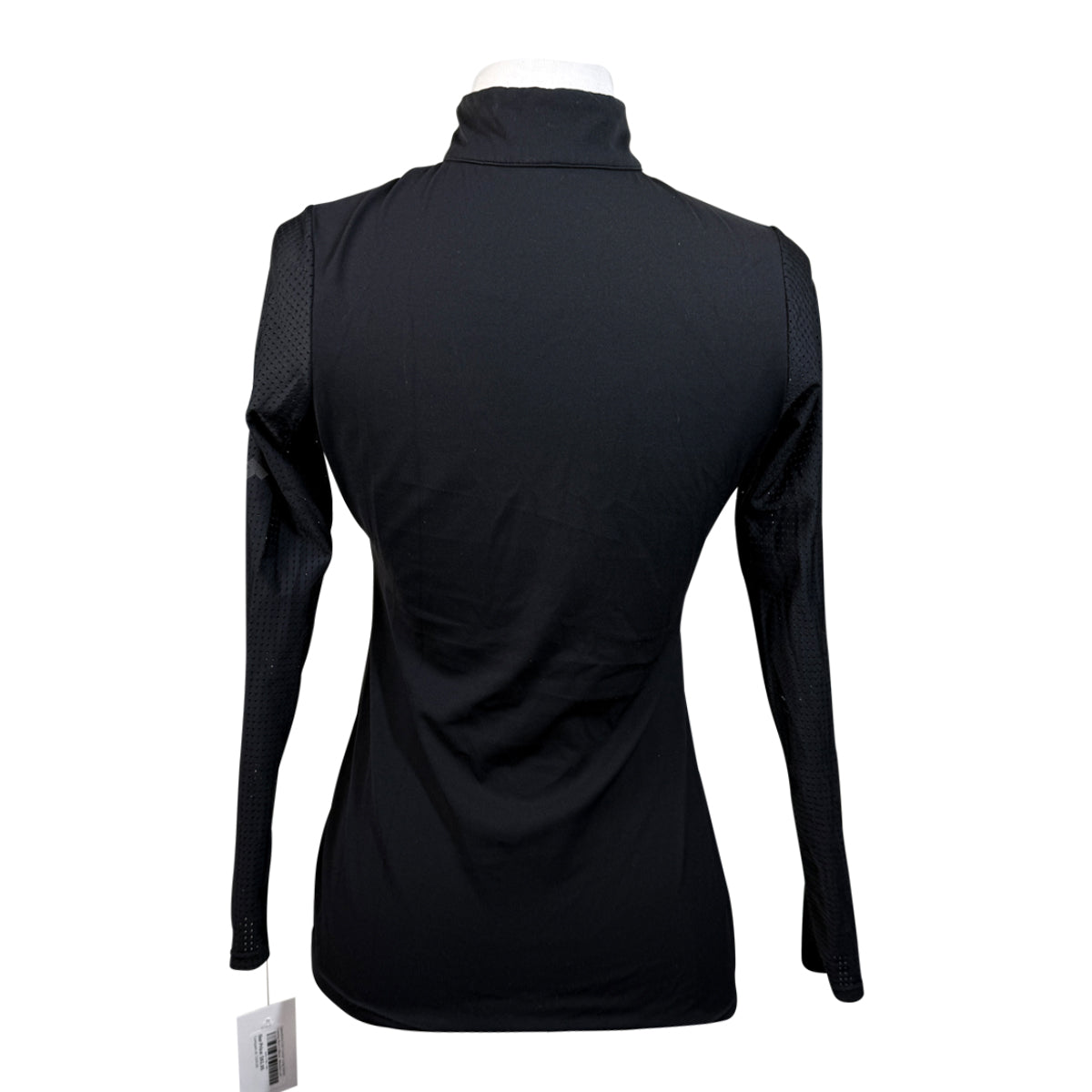 Equestrian Club 'Lenna' Long Sleeve Training Shirt in Black