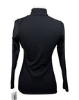 Equestrian Club 'Lenna' Long Sleeve Training Shirt in Black - Women's Medium