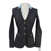 Horse Pilot 'Hunt' Show Jacket in Black/Blue