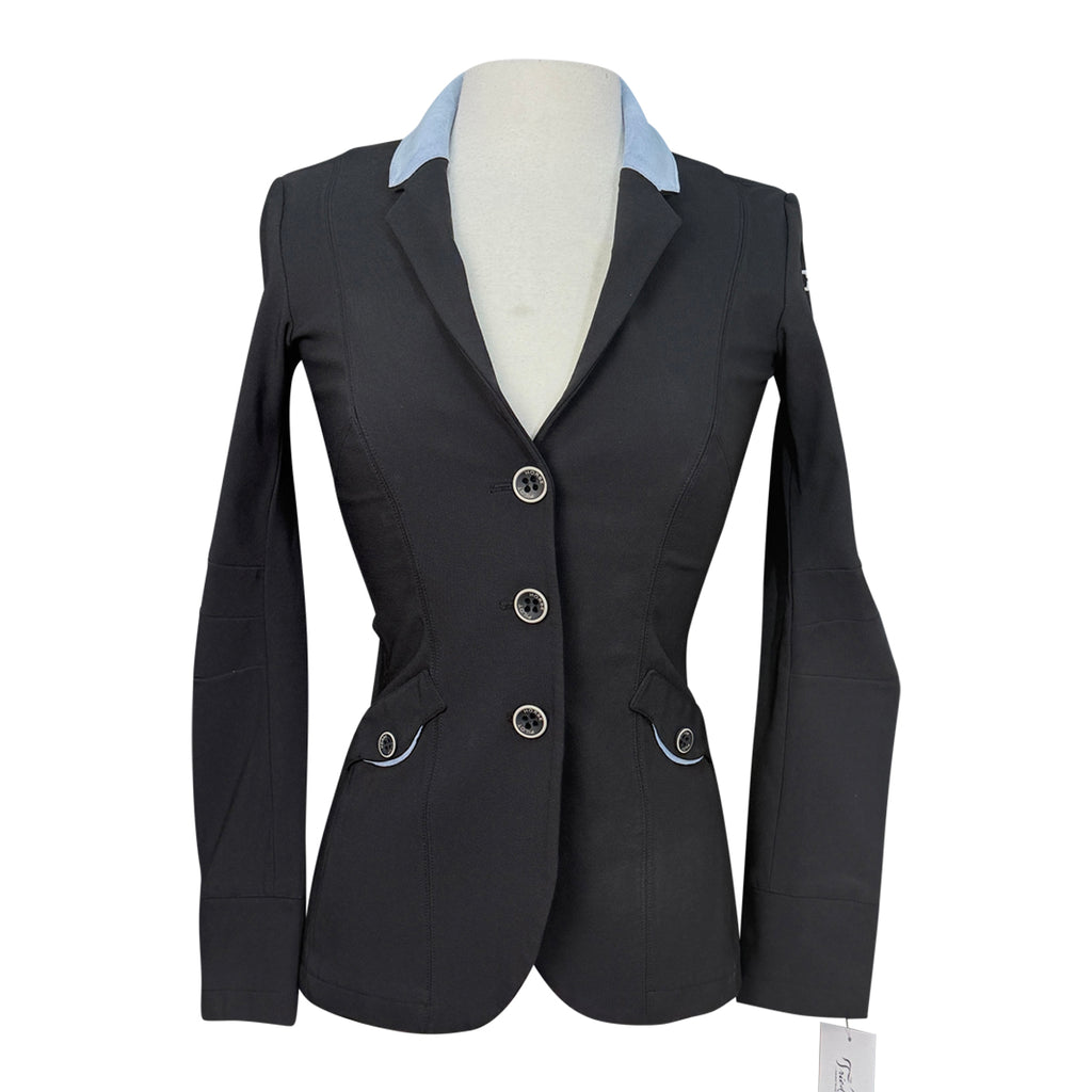 Horse Pilot 'Hunt' Show Jacket in Black/Blue
