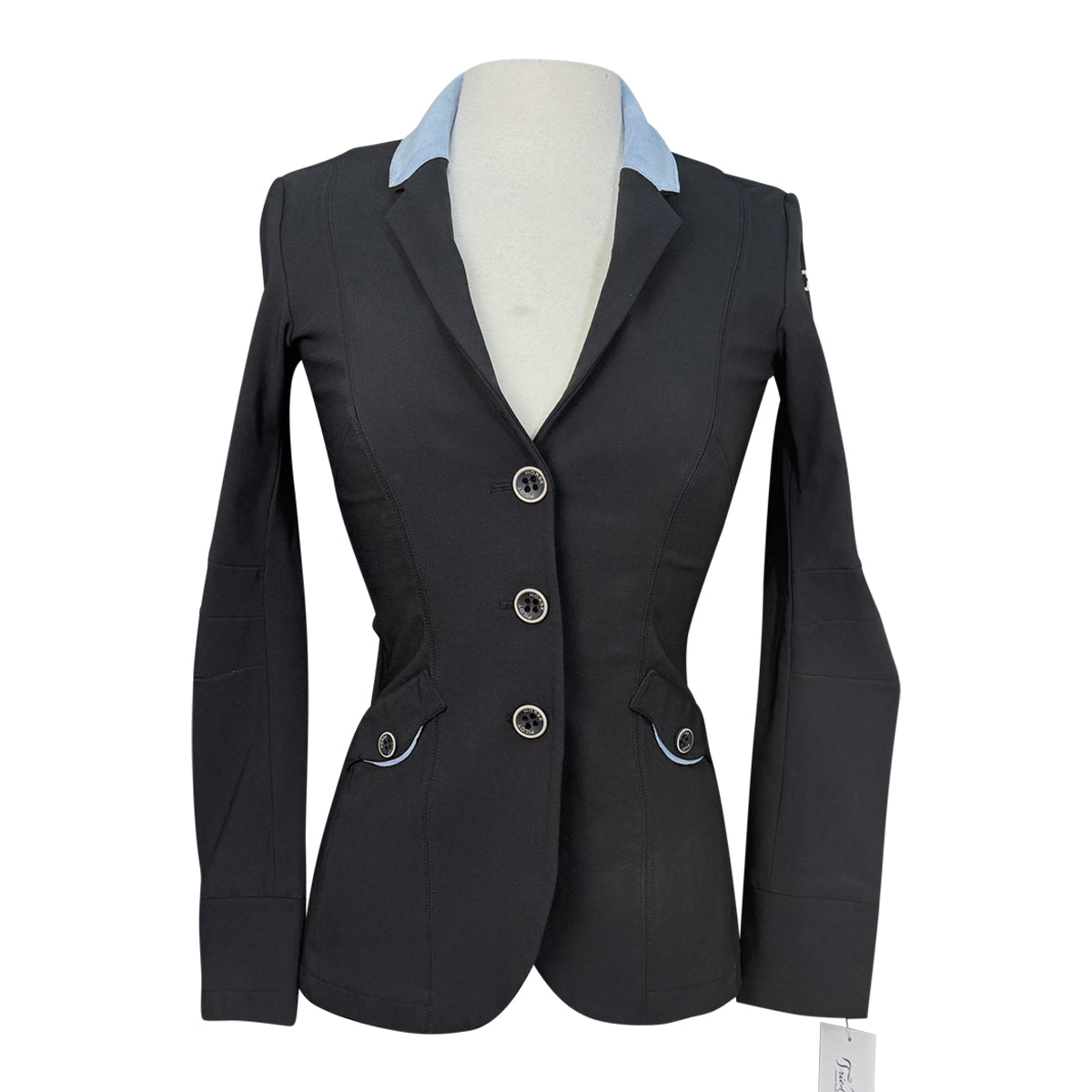 Horse Pilot 'Hunt' Show Jacket in Black/Blue