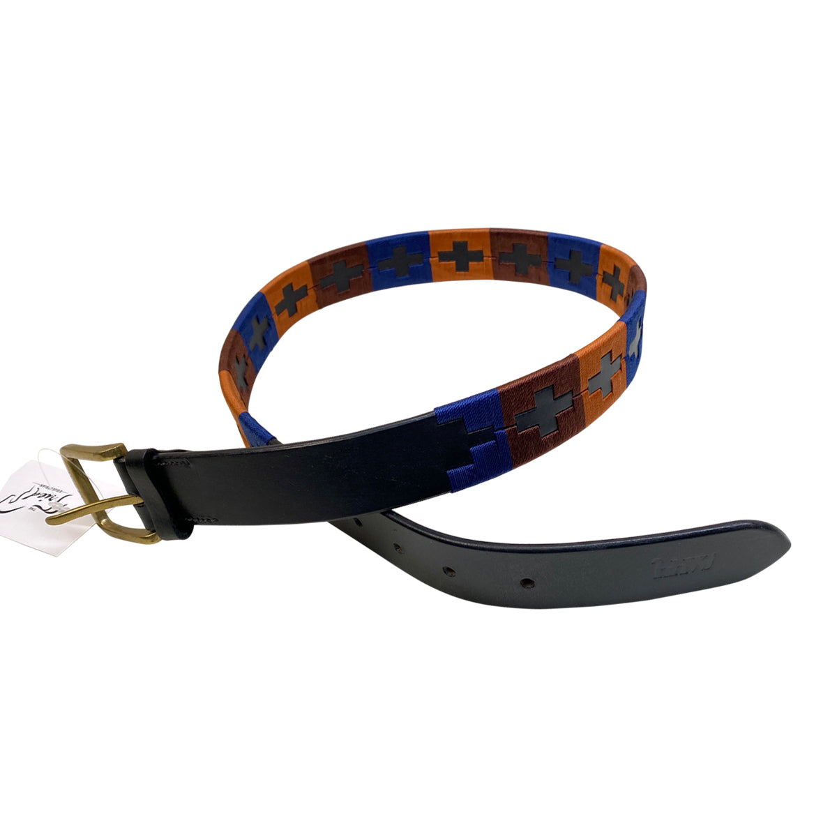 hahaWHATEVER Woven Belt in Black/Multi 